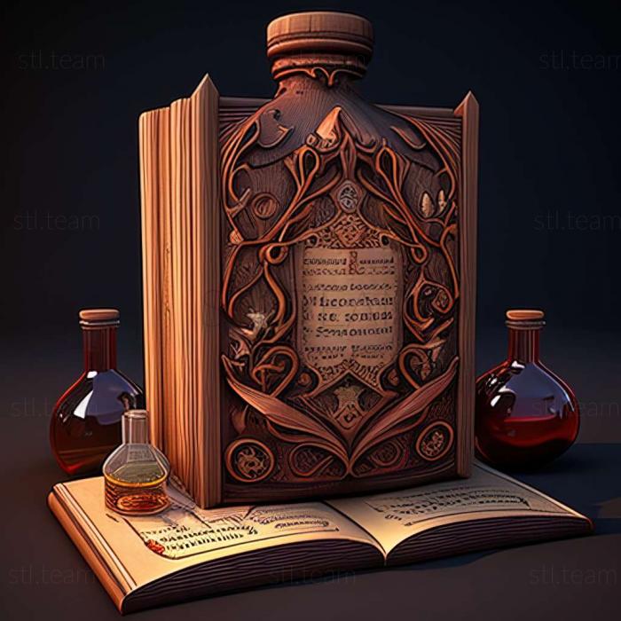 3D модель Гра Wonderbook Book of Potions (STL)